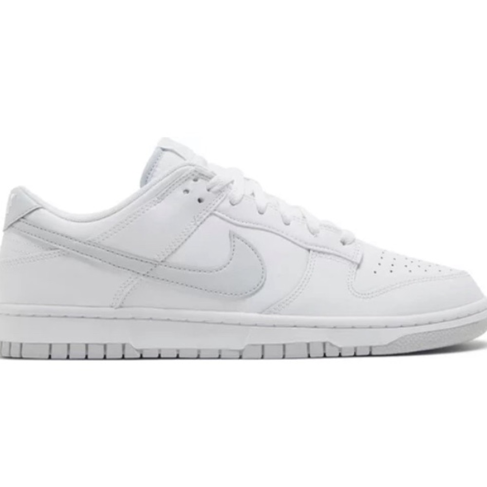 Unisex Pure Platinum Nike Dunks w/ Box Included